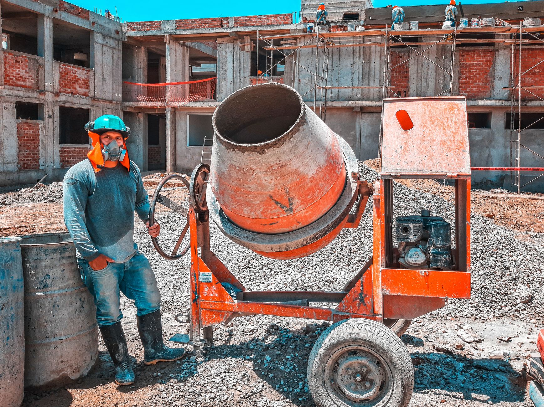 Construction site managed by West Midlands Project Management in Birmingham